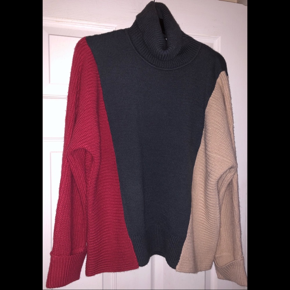 Color Block Sweater